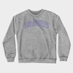 Los Angeles Blue Outline Crewneck Sweatshirt